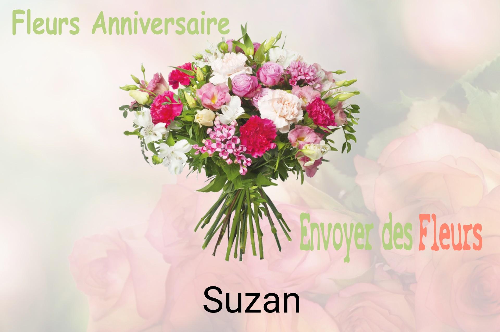 Bouquet de fleurs d’anniversaire livré à Suzan