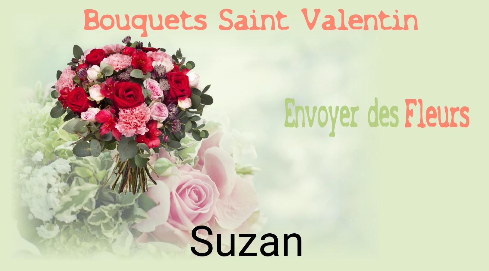 Roses de Saint-Valentin livrées à Suzan